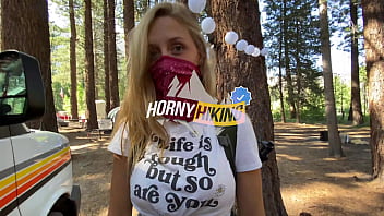 Amateur Hiker With Perfect Big Ass Fuck in Forest - Molly Pills - Outdoor Adventure Porn POV